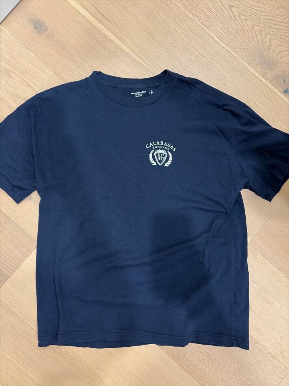 Tottenham Hotspur Official Tee Men's XXL Navy Embroidered Cockerel Crest
